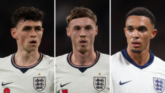 Foden, Palmer, Alexander-Arnold to miss World Cup