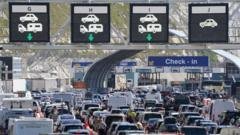 France suspends extra EU border checks at Dover after hours-long queues
