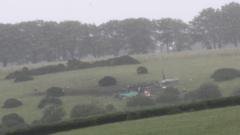 Three die in Royal Navy helicopter crash during training exercise