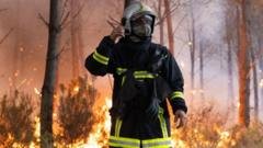 Wildfire now nine miles from French city of Bordeaux, mayor warns