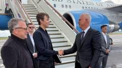 US envoys in Moscow ahead of Ukraine talks