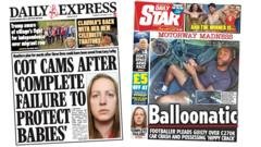 The Papers: ‘Complete failure to protect babies’ and ‘Sterling mess’